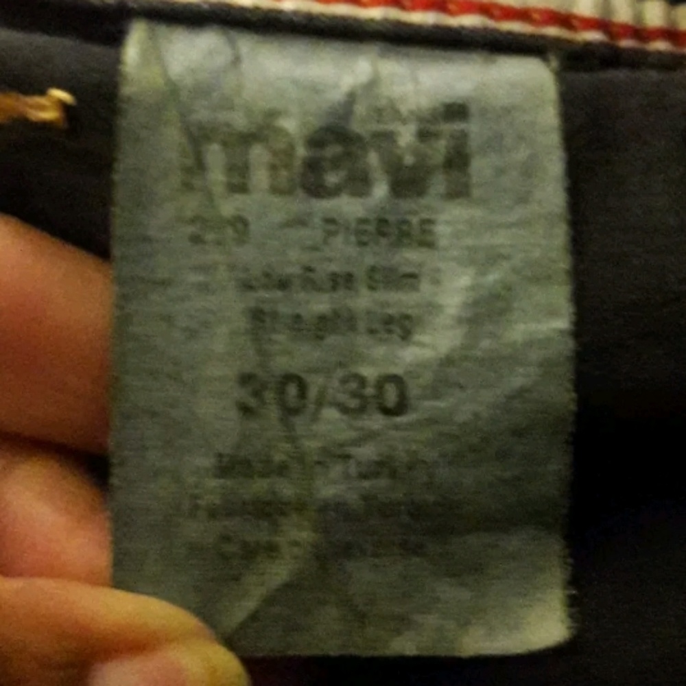 Mavi Men's  Button Fly Jeans - Picture 8 of 8